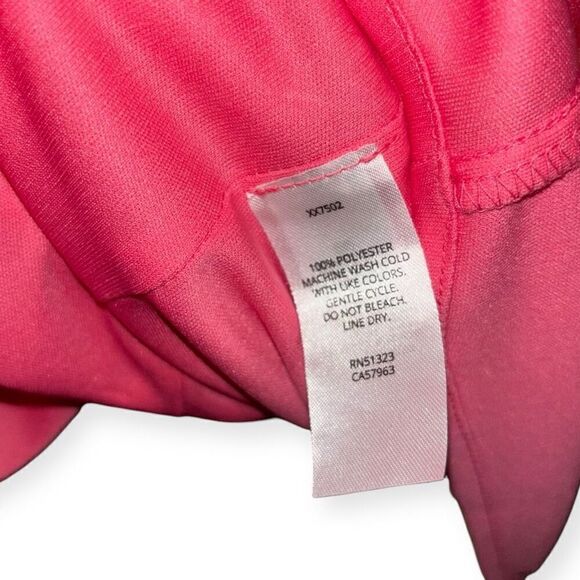 HALOGEN Puff Sleeve Satin Mini Dress in Pink Size Small - Picture 12 of 15